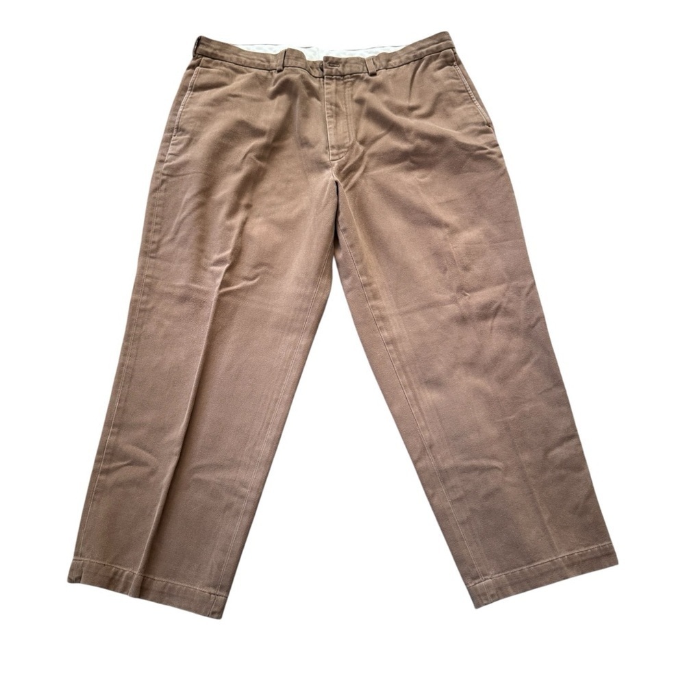 Brooks Brothers 346 Dress Pants 100% Cotton Men Size 42x30